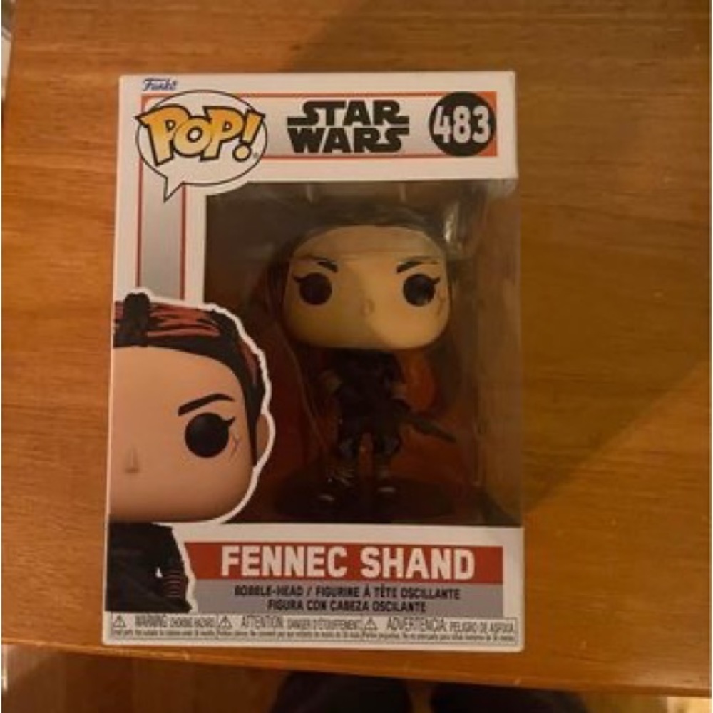New In Box, Funko Pop Star Wars Fennec Shand